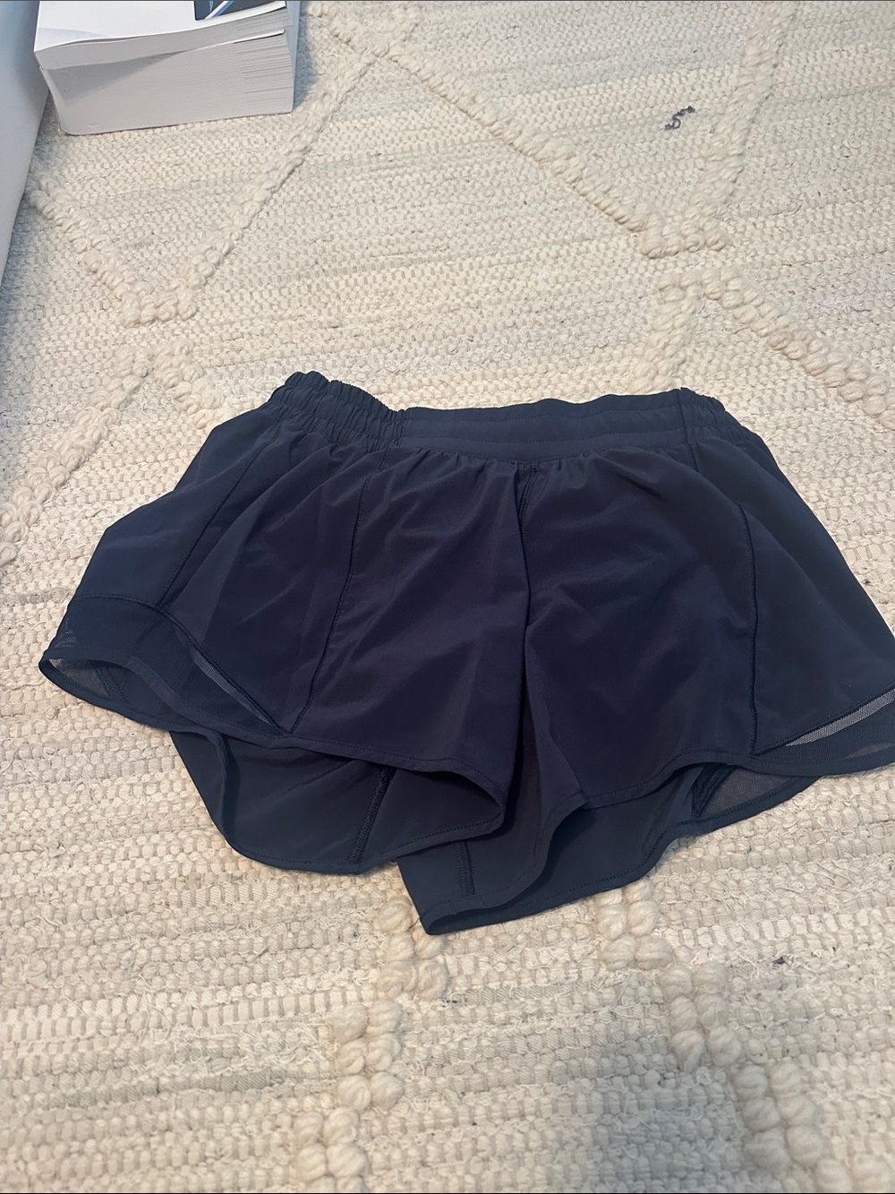lululemon athletica Navy Running Split Shorts